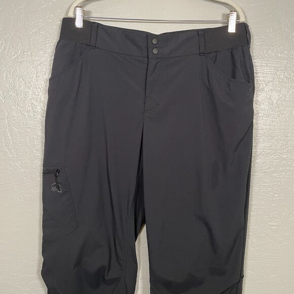 Cabelas Women XL Black XPG Hiking Pants Convertible Wicking UPF 30 Gorpcore - Picture 3 of 12